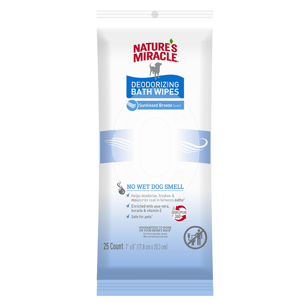 Nature's miracle allergen sales blocker dog wipes